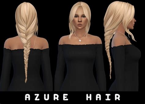 Azure Hair P At Leo Sims Sims 4 Updates