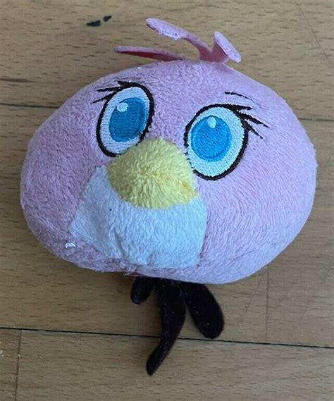 Angry Birds Stella Plush Pink Toy Rovio Ebay In Angry Birds Stella Angry Birds Pink