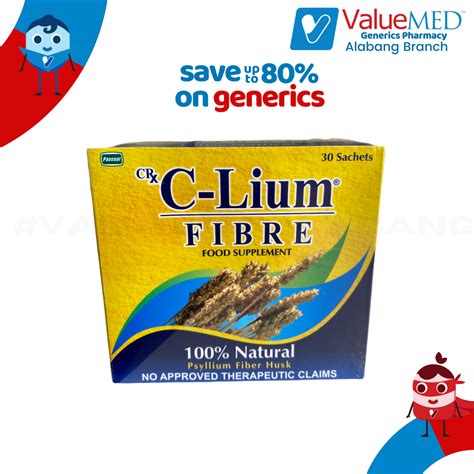 C Lium Fibre Sachets 10s Lazada Ph