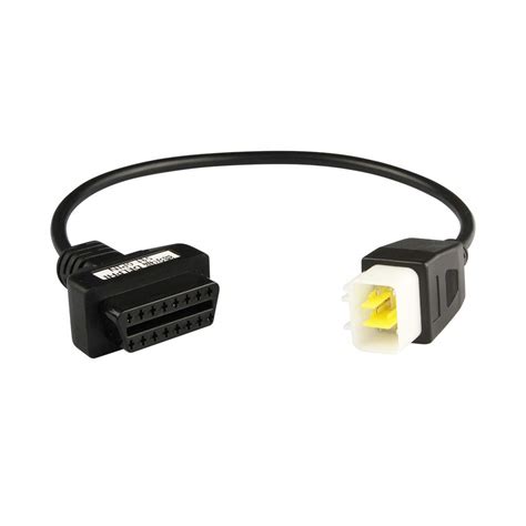 Buy Motorcycle 6pin To Obd Obd2 Diagnostic Adapter Canbus Cable For Del