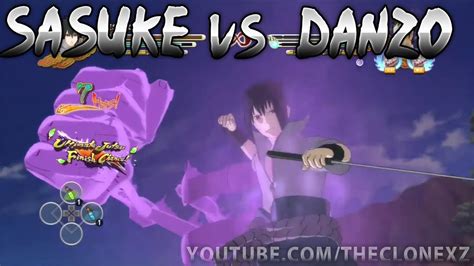 Sasuke Vs Danzo Naruto Shippuden Ultimate Ninja Storm 3 Youtube