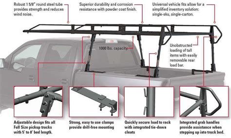 Tracrac Offers Steel Pickup Bed Rack Medium Duty Work Truck Info