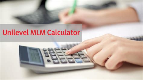 Unilevel Mlm Calculator Is Live Now