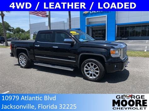 Used 2015 Gmc Sierra 1500 Denali For Sale In Jacksonville Fl Cargurus