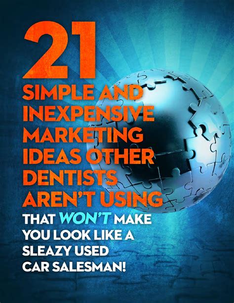 Simple And Inexpensive Marketing Ideas For Dentists By Stomatoloqaz