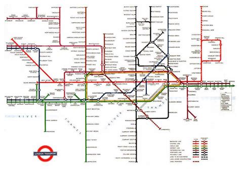 The History Of The Tube Map Londonist