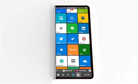 Would This Foldable Surface Phone Running Windows 10 Make You Switch