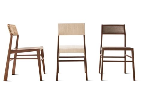 Minimal Chair In Wood Customizable Seat And Backrest Idfdesign