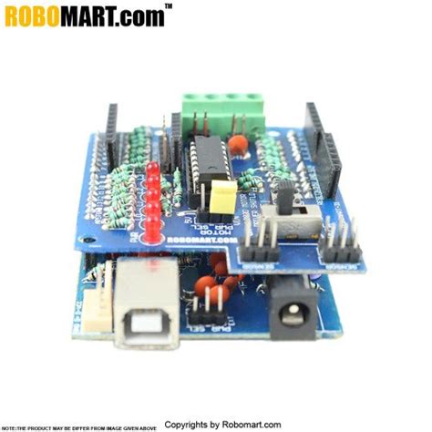 Robomart Arduino Board With L293d Motor Driver Shield