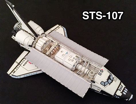 Axm Paper Space Scale Transbordadores Espaciales Iss Y
