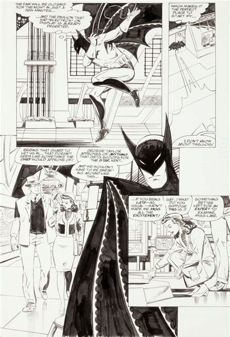 John Byrne Draws Photo Batman Artwork Comic Books Art Comic
