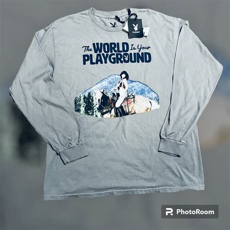 Playboy Playboy Playground Nwt Urban Outfitters Long Sleeve Tee M Grailed