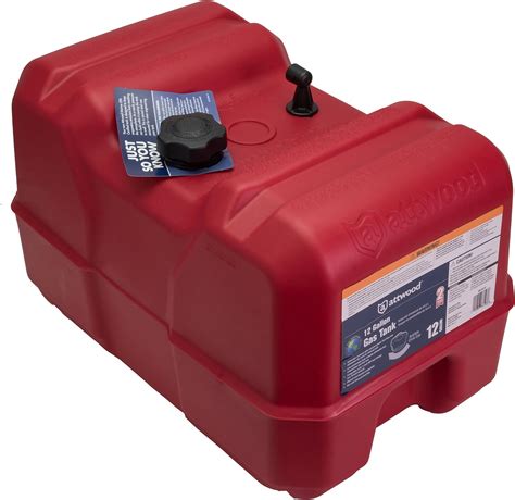 Attwood 8812llpg2 Epa Certified Low Profile Portable Fuel Tank With