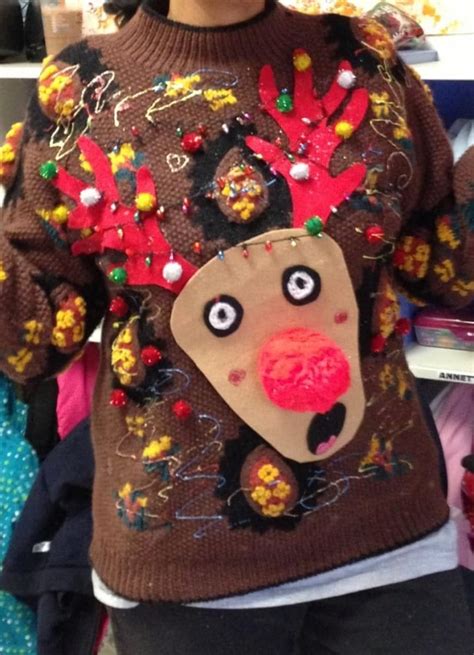 30 Diy Ugly Sweater Ideas For Christmas And Parties Photos