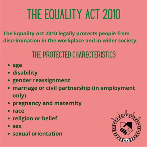 The Equality Act 2010 Edinburgh And Lothians Regional Equality Council