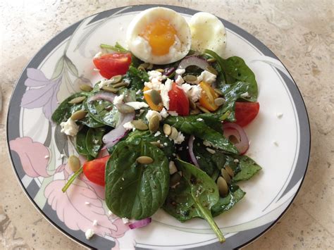 Spinach Salad For Lunch Healthy Homemade Healthy Homemade Recipes