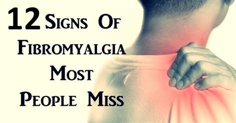 12 Signs Of Fibromyalgia Most People Miss Fibromyalgia Resources