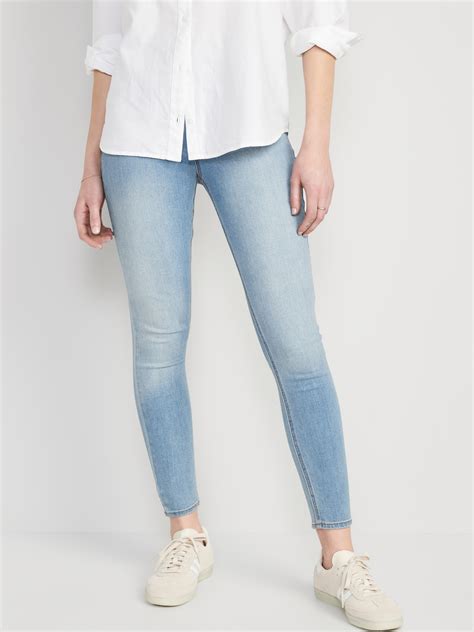 Mid Rise Wow Super Skinny Jeggings For Women Old Navy