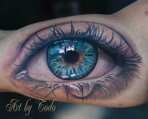 34 Astonishingly Beautiful Eyeball Tattoos Realistic Eye Tattoo