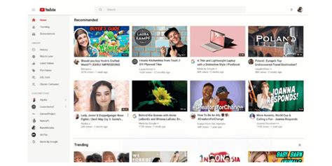 Youtube New Look For The Desktop And Tablet Apps