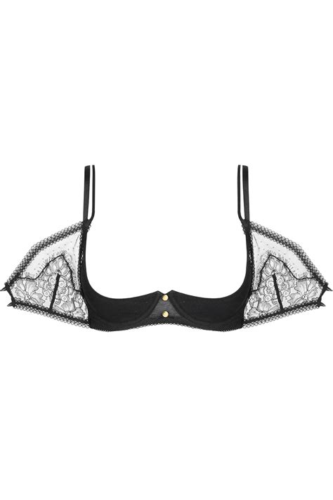Maison Close Inspiration Divine Openable Quarter Cup Bra Naughty Knickers