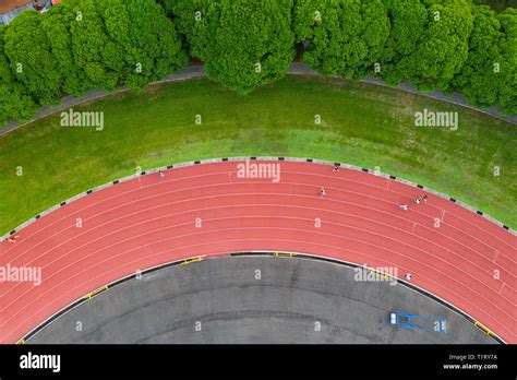Running Track Aerial Hi Res Stock Photography And Images Alamy