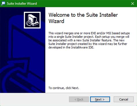 Download trial version of installshield 2020 now. Suite Installer Wizard - InstallAware