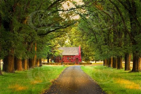 It is approximately halfway between sydney and brisbane at the junction of the new england highway and waterfall way. Gostwyck Chapel in Autumn near Armidale, NSW, Australia ...