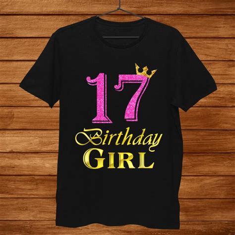 17th Birthday Girl Princess Shirt7 Years Old7th Birthday Shirt Teeuni