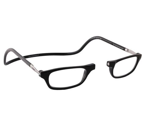 Clic Magnetic Reading Glasses Classic Black Opticalrooms