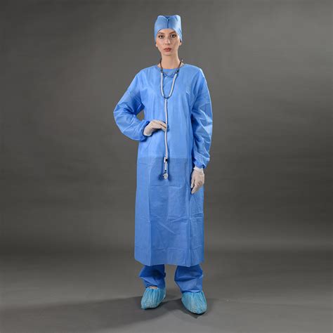China Medical Disposable Surgical Apparel Reinforced Surgical Gown
