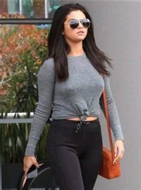 Selena Gomez Takes Her Nips For A Workout