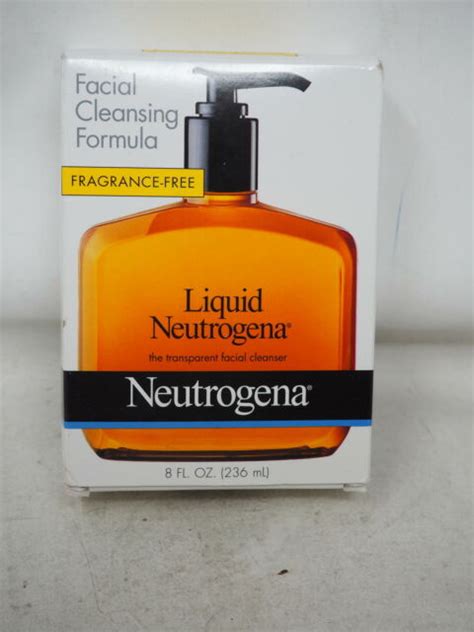 1 Liquid Neutrogena Facial Cleansing Formula Fragrance 8floz Each For