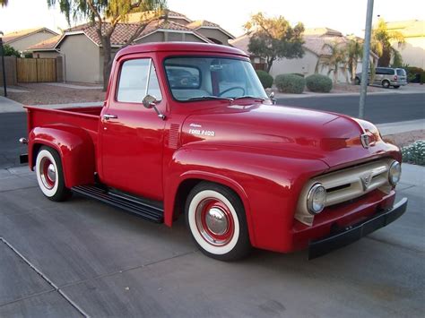 56 F 100 Before And After Pics The Hamb Ford Pickup Trucks Ford