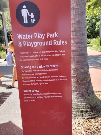 water play park at east shore precinct