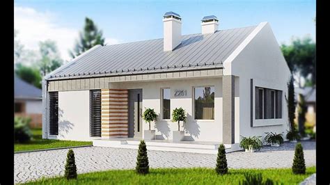 97m² Small Energy Efficient One Storey House With 2