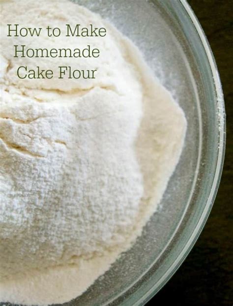 You Can Make Your Own Cake Flour At Home A Great Thing To Do If You