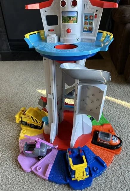 Paw Patrol My Size Lookout Tower Complete Sets Vehicles Figures Lot