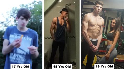 My Body Transformation Anorexic To Muscular 25kg 17 19 Years Old