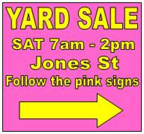 Best Yard Sale Sign Ideas and Tips for 2023 Success - Best Garage Sale
