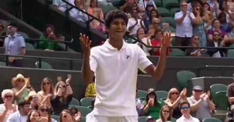 Wimbledon Indian Origin American Samir Banerjee Wins The Boys Singles Title