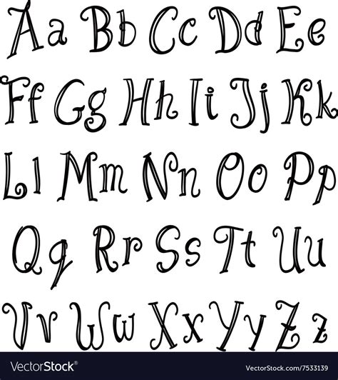 Basic Hand Lettering: Alphabet Practice - Amy Latta Creations
