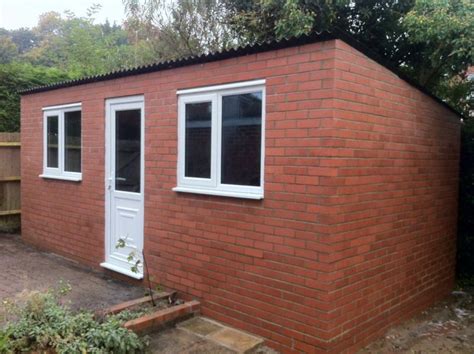 Plesk Easy To Brick Storage Shed Designs