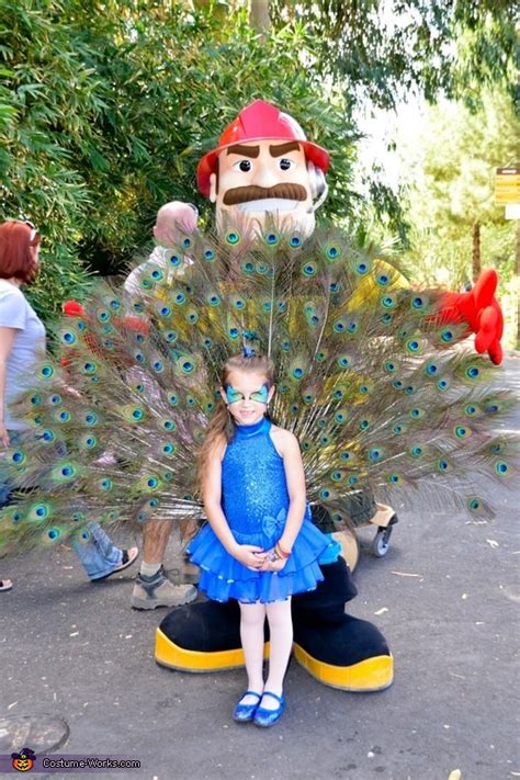 Peacock Costume For Girls Coolest Diy Costumes Photo 23