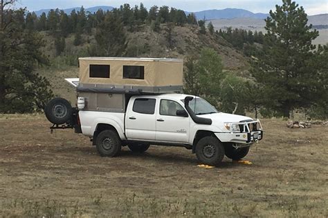 Ovrlnd Campers Releases First Pop Up Truck Topper Camper Shells Pop