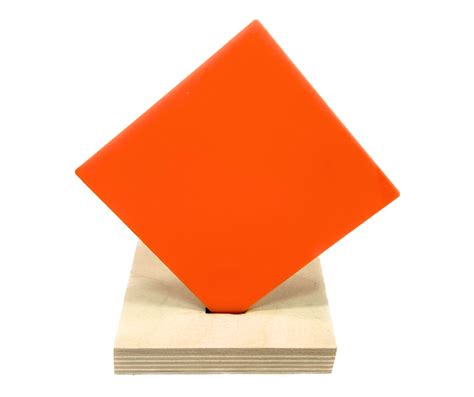 Orange Nearly Opaque Acrylic For Laser Cutting And Engraving 2119