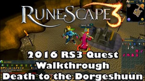 Osrs Death To The Dorgeshuun Quick Guide Osrs Death To The Dorgeshuun