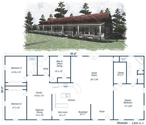 Benefits of open floor plans. like this one too - http://www.budgethomekits.com/wp ...
