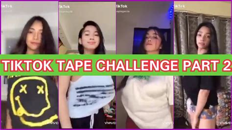 Tiktok Tape Challenge Part 2 Youtube