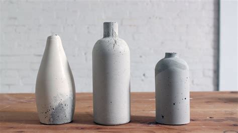 DIY Concrete Vase - YouTube
